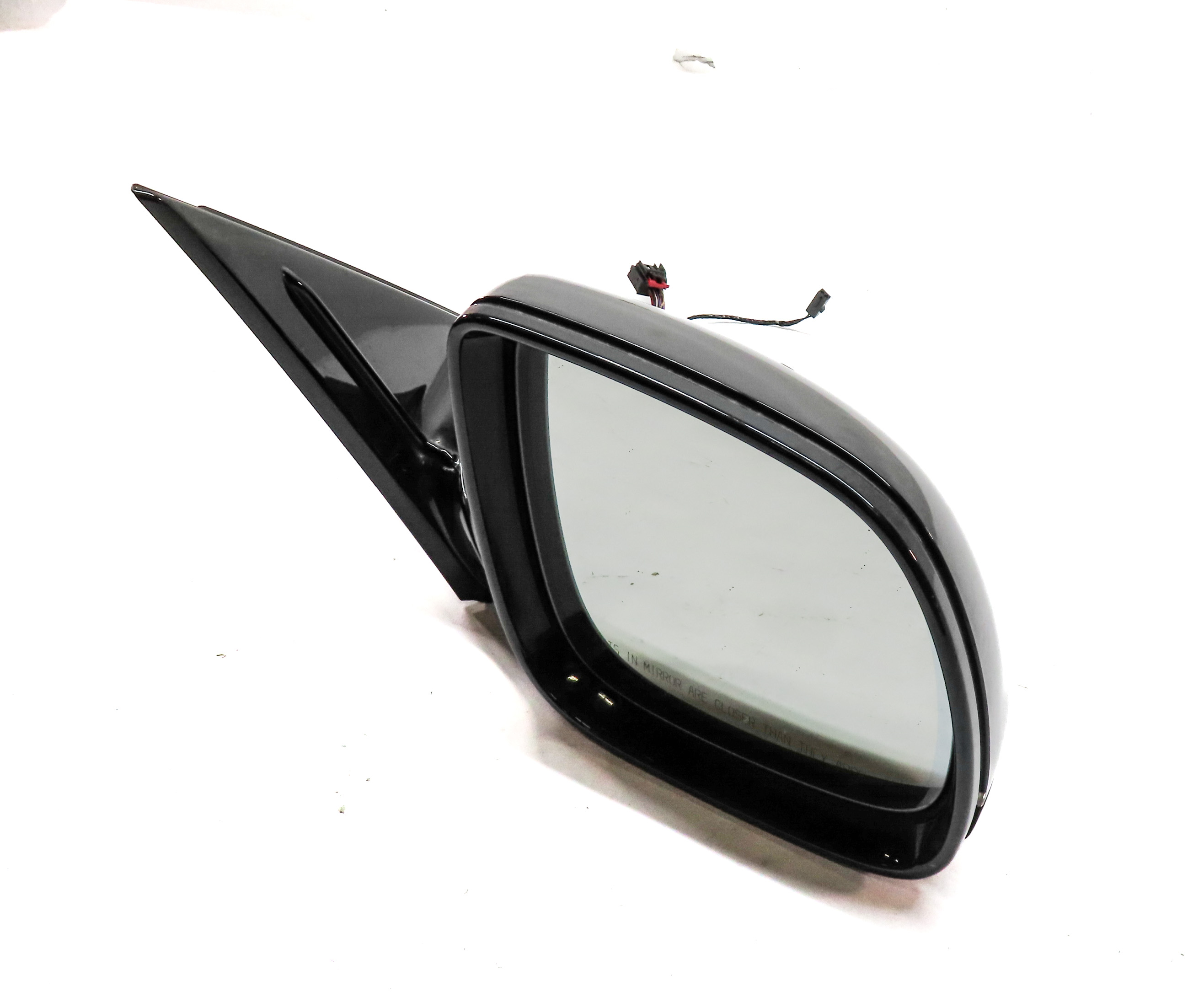 15-17 AUDI Q5 SQ5 (B8 8R) RIGHT PFOLD AUTODIM BLIND SPOT DOOR MIRROR (Blue) — exact item pictured